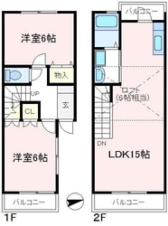 ルミエール柏原IIの物件間取画像